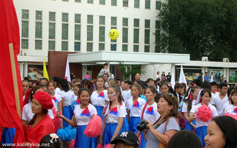 Annual carnival in Elista