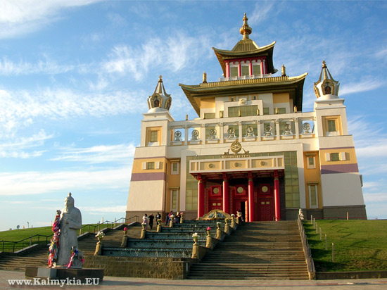 Elista, Kalmykia. Golden Abode of Buddha Shakyamuni Elista, Kalmykia. Golden Abode of Buddha Shakyamuni