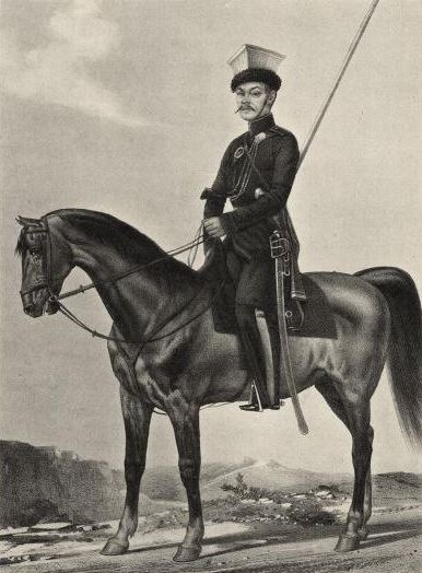 Don Kalmyk officers during the Napoleonic War