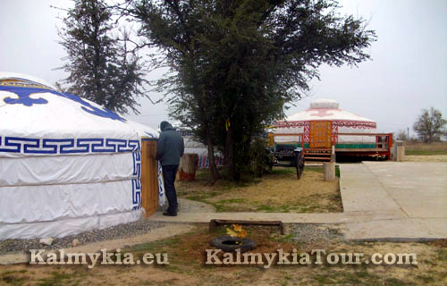 The life of the nomads in Kalmykia The life of the nomads in Kalmykia