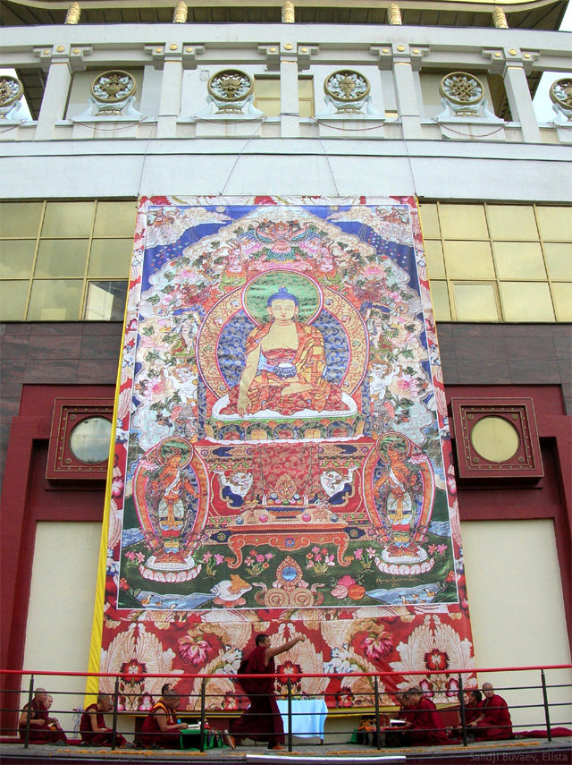 Thanka of Buddha Shakyamuni