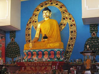 Central khurul Golden Abode of Buddha Shakyamuni