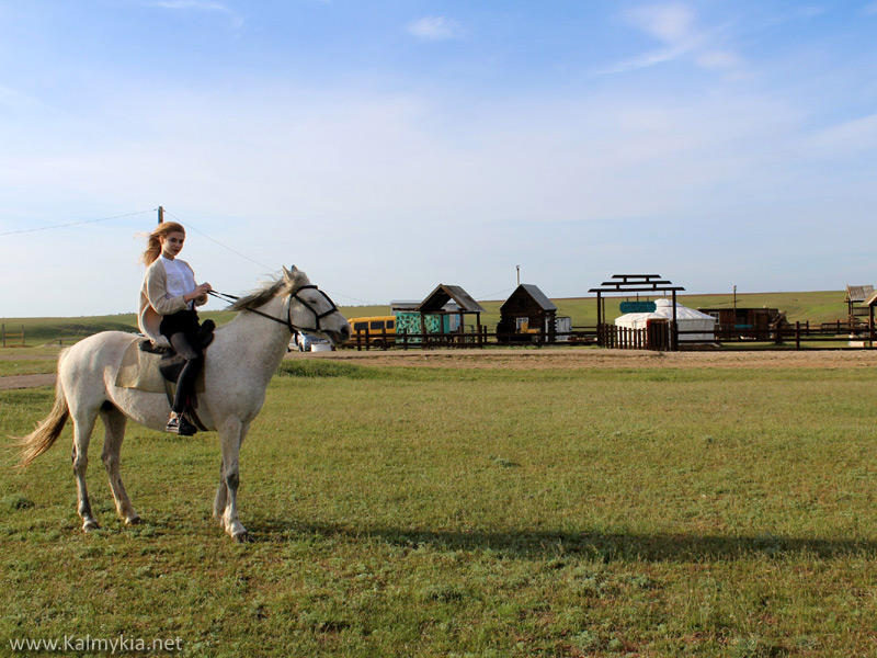 Cossack camp in Russia