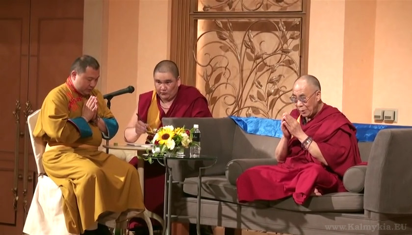 Dalai Lama in Kalmykia