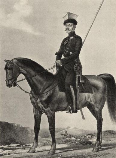 Don Kalmyk officers during the Napoleonic War Don Kalmyk officers during the Napoleonic War