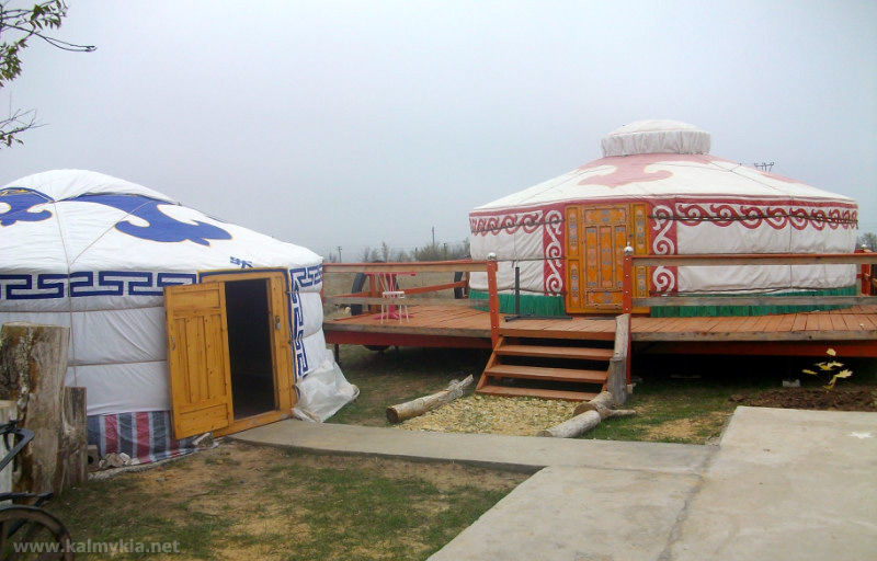 Life of nomads in Kalmykia