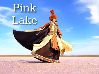 Pink lake