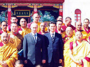 Vladimir Putin in Kalmykia