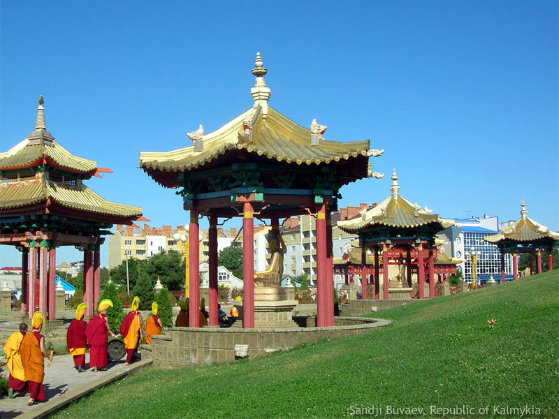 Buddhistic monks